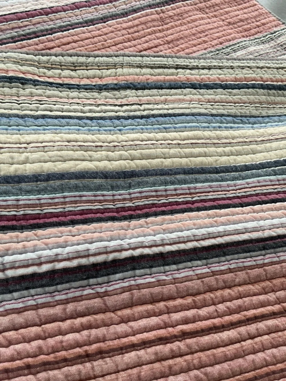 Martha Stewart 100% Cotton Textured Pillow Cases
